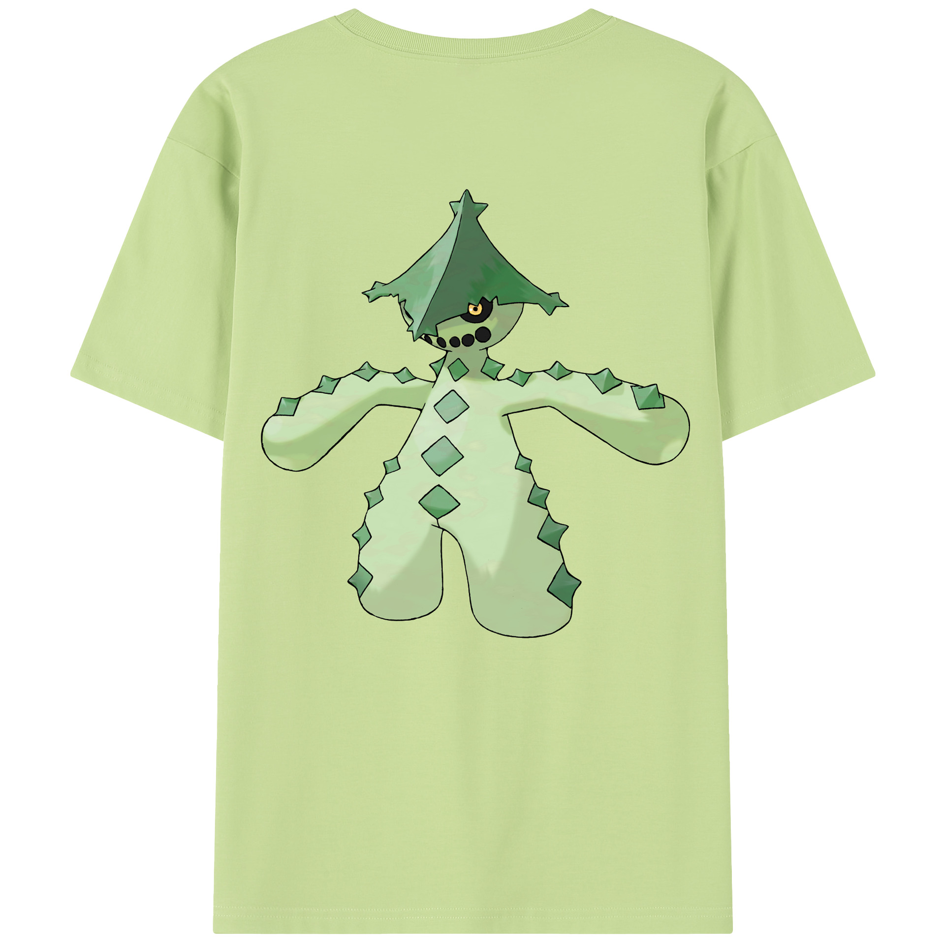 （画像用） ポケットモンスター Pokémon 綿100％半袖Tシャツ（背面プリント）